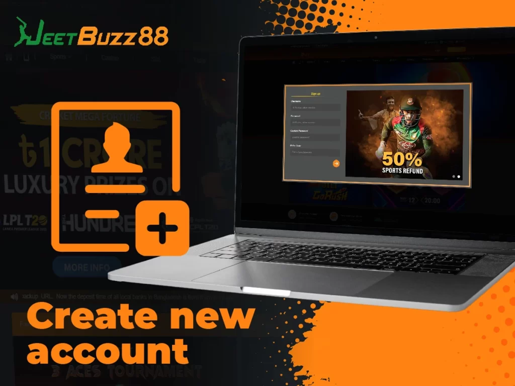 Create a new account